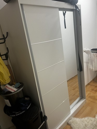Weißer schrank mit - weißer,