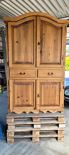 Spanischer schrank vollholz - spanischer,